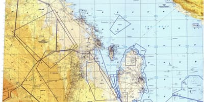 Peta dari qatar daerah