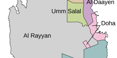 Peta kota qatar 