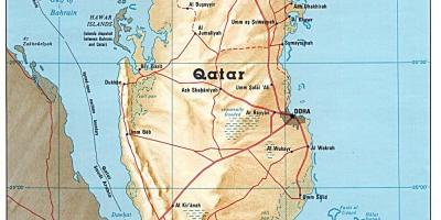 Qatar penuh peta